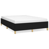 Vidaxl bedframe zonder matras stof zwart 140x200 cm
