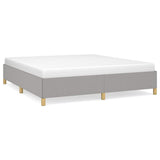 Vidaxl bedframe zonder matras stof lichtgrijs 180x200 cm