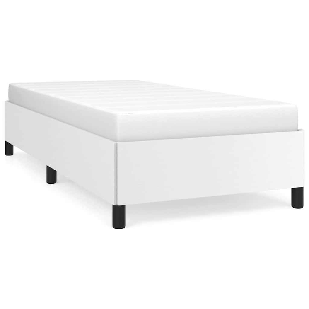 Vidaxl bedframe kunstleer wit 80x200 cm