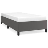Vidaxl bedframe kunstleer grijs 100x200 cm
