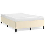 Vidaxl bedframe kunstleer crèmekleurig 120x200 cm