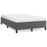 Vidaxl bedframe kunstleer grijs 120x200 cm