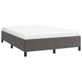 Vidaxl bedframe kunstleer grijs 140x200 cm