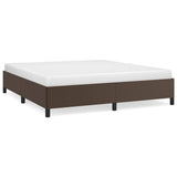Vidaxl bedframe kunstleer bruin 160x200 cm