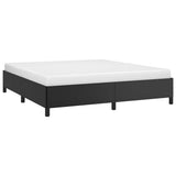Vidaxl bedframe kunstleer zwart 180x200 cm