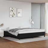 Vidaxl bedframe kunstleer zwart 200x200 cm