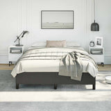 Vidaxl bedframe zonder matras zwart 152x203 cm queen kunstleer