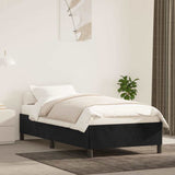 Vidaxl bedframe fluweel zwart 80x200 cm