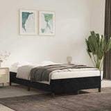 Vidaxl bedframe zonder matras 120x200 cm fluweel zwart