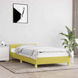 Vidaxl bedframe zonder matras 100x200 cm stof groen