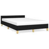 Vidaxl bedframe zonder matras 120x200 cm stof zwart