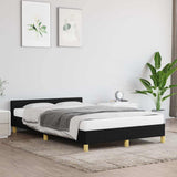 Vidaxl bedframe zonder matras 120x200 cm stof zwart