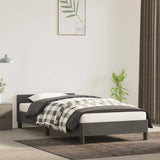 Vidaxl bedframe zonder matras 90x200 cm fluweel donkergrijs