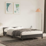 Vidaxl bedframe zonder matras 120x200 cm fluweel donkergrijs