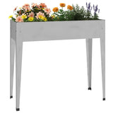 Vidaxl Planter 100.5x40.5x90 cm galvaniseret stål