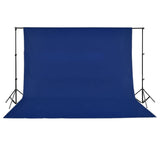 Vidaxl Background without standard Chromakey 500x300 cm cotton blue