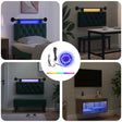 Vidaxl led-strip 2 st zwart smd5050