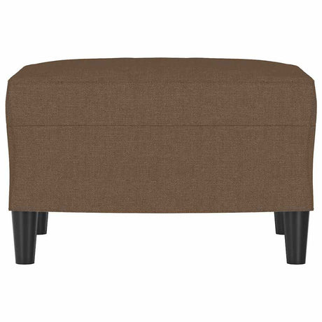 Vidaxl voetenbank 60x50x41 cm stof bruin