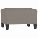 Vidaxl voetenbank 60x50x41 cm stof taupe