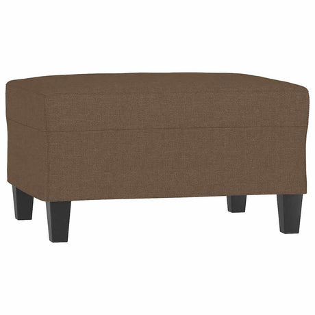 Vidaxl voetenbank 70x55x41 cm stof bruin