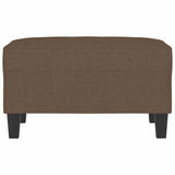 Vidaxl voetenbank 70x55x41 cm stof bruin