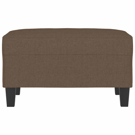 Vidaxl voetenbank 70x55x41 cm stof bruin