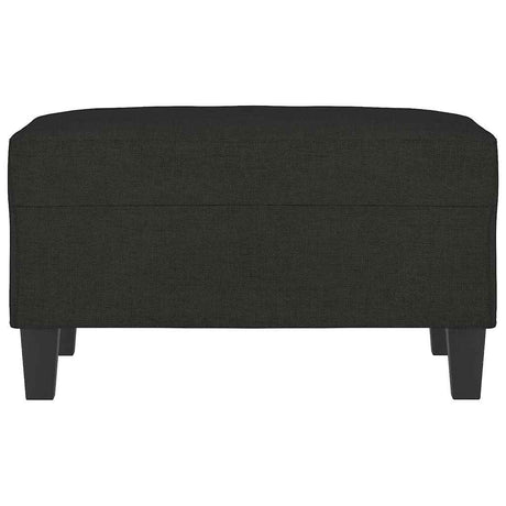 Vidaxl voetenbank 70x55x41 cm stof zwart