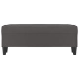 Vidaxl bankje 100x35x41 cm kunstleer grijs