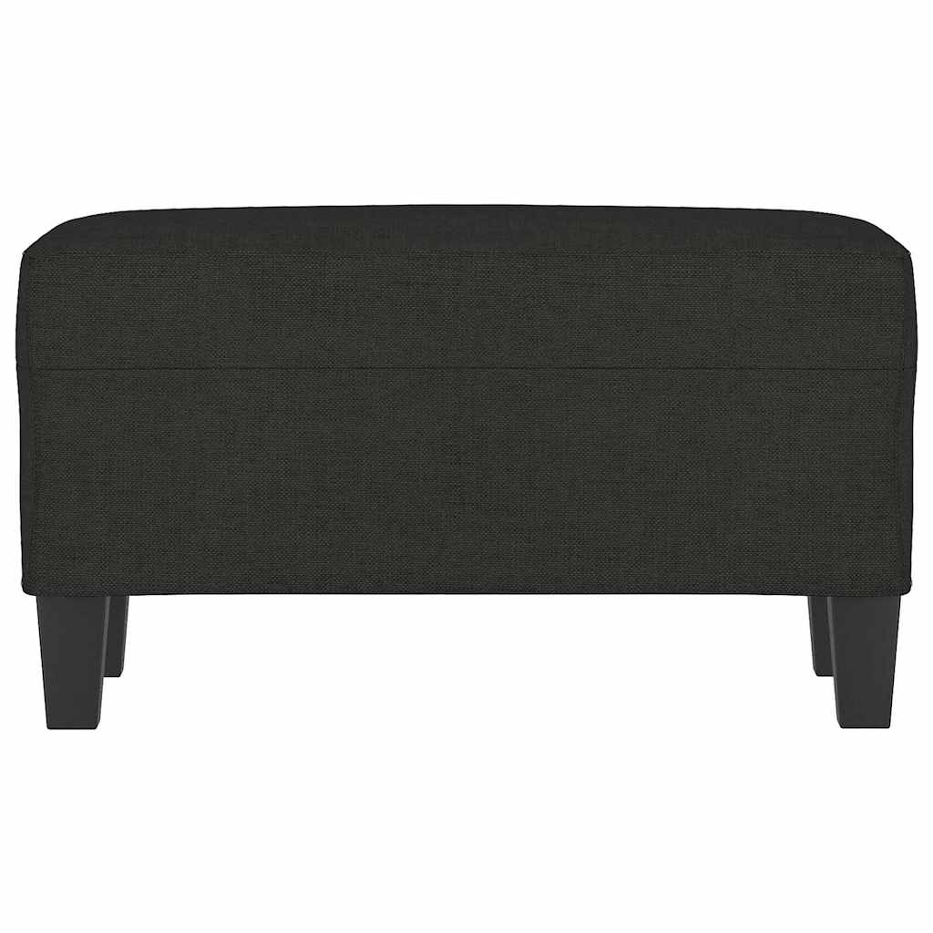 Vidaxl bankje 70x35x41 cm stof zwart