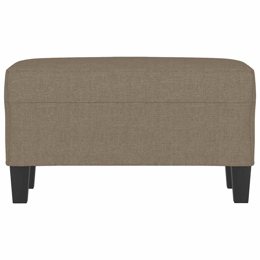 Vidaxl bankje 70x35x41 cm stof taupe