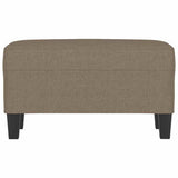 Vidaxl bankje 70x35x41 cm stof taupe