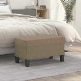 Vidaxl bankje 70x35x41 cm stof taupe
