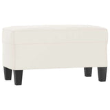 Vidaxl bankje 70x35x41 cm microvezelstof beige
