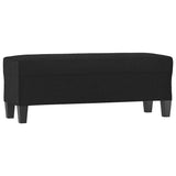 Vidaxl bankje 100x35x41 cm kunstleer zwart