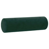 Vidaxl sierkussens 2 st 15x50 cm fluweel donkergroen