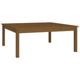 Vidaxl salontafel 100x100x40 cm massief grenenhout honingbruin
