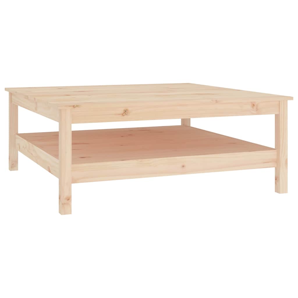 Vidaxl salontafel 100x100x40 cm massief grenenhout
