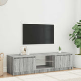 Vidaxl tv-meubel met led-verlichting 140x40x36 cm grijs sonoma eiken