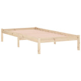 Vidaxl bedframe zonder matras massief grenenhout 100x190 cm twin