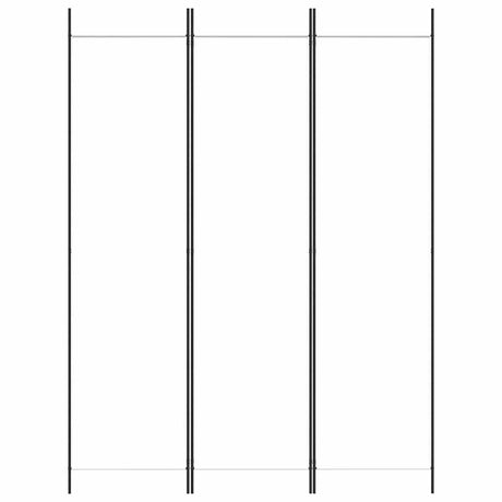 Vidaxl kamerscherm met 3 panelen 150x200 cm stof wit