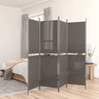 Vidaxl kamerscherm met 4 panelen 200x180 cm stof antracietkleurig