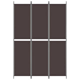 Vidaxl kamerscherm met 3 panelen 150x220 cm stof bruin