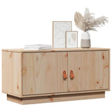 Vidaxl tv-meubel 80x34x40 cm massief grenenhout