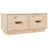 Vidaxl tv-meubel 80x34x35 cm massief grenenhout