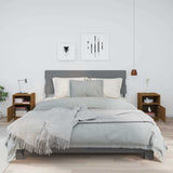 Vidaxl nachtkastjes 2 st 40x34x55 cm massief grenenhout honingbruin