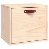 Vidaxl wandkast 40x30x35 cm massief grenenhout