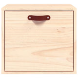 Vidaxl wandkast 40x30x35 cm massief grenenhout