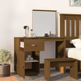 Vidaxl kaptafel 95x50x134 cm massief grenenhout honingbruin