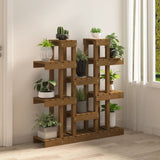 Vidaxl Plant Standard 104.5x25x109.5 cm Pine Wood Honey Brown