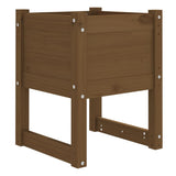 Vidaxl Planning Box 40x40x52.5 cm Solid Pine Honey Brown